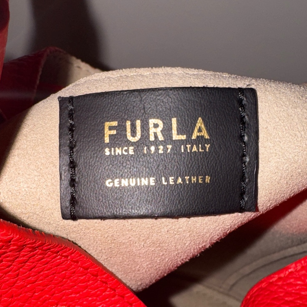Furla Leather Drawstring Mini Bag - Picture 6 of 6